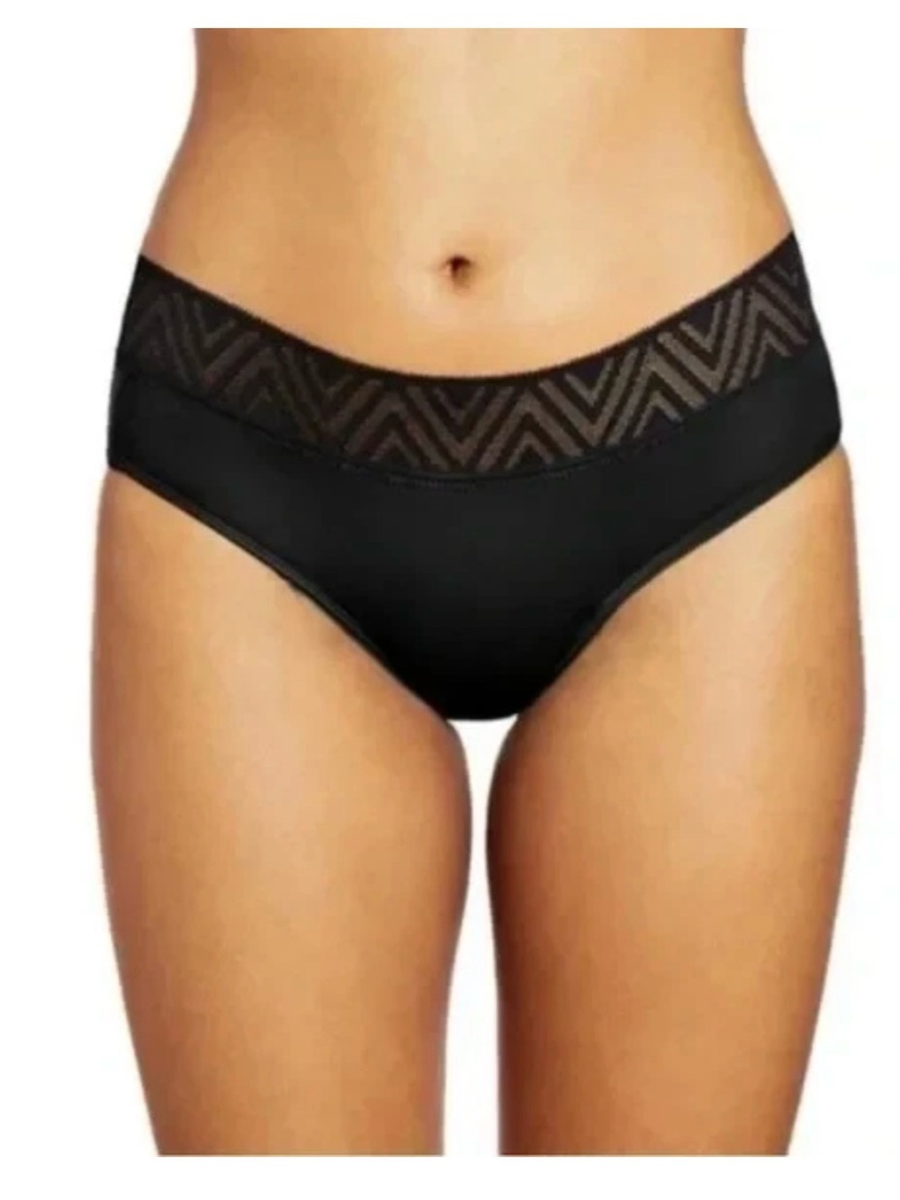 Thinx womens hiphugger leakproof period underwear size large NWT